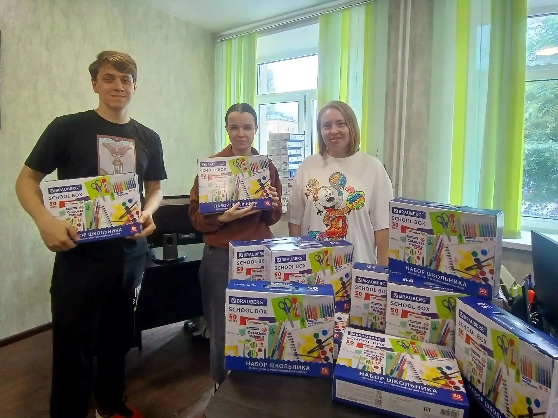 🎒 Акция «В первый класс — с Профсоюзом!» уже в действии!
 
Молодёжный совет Хакасской республиканск