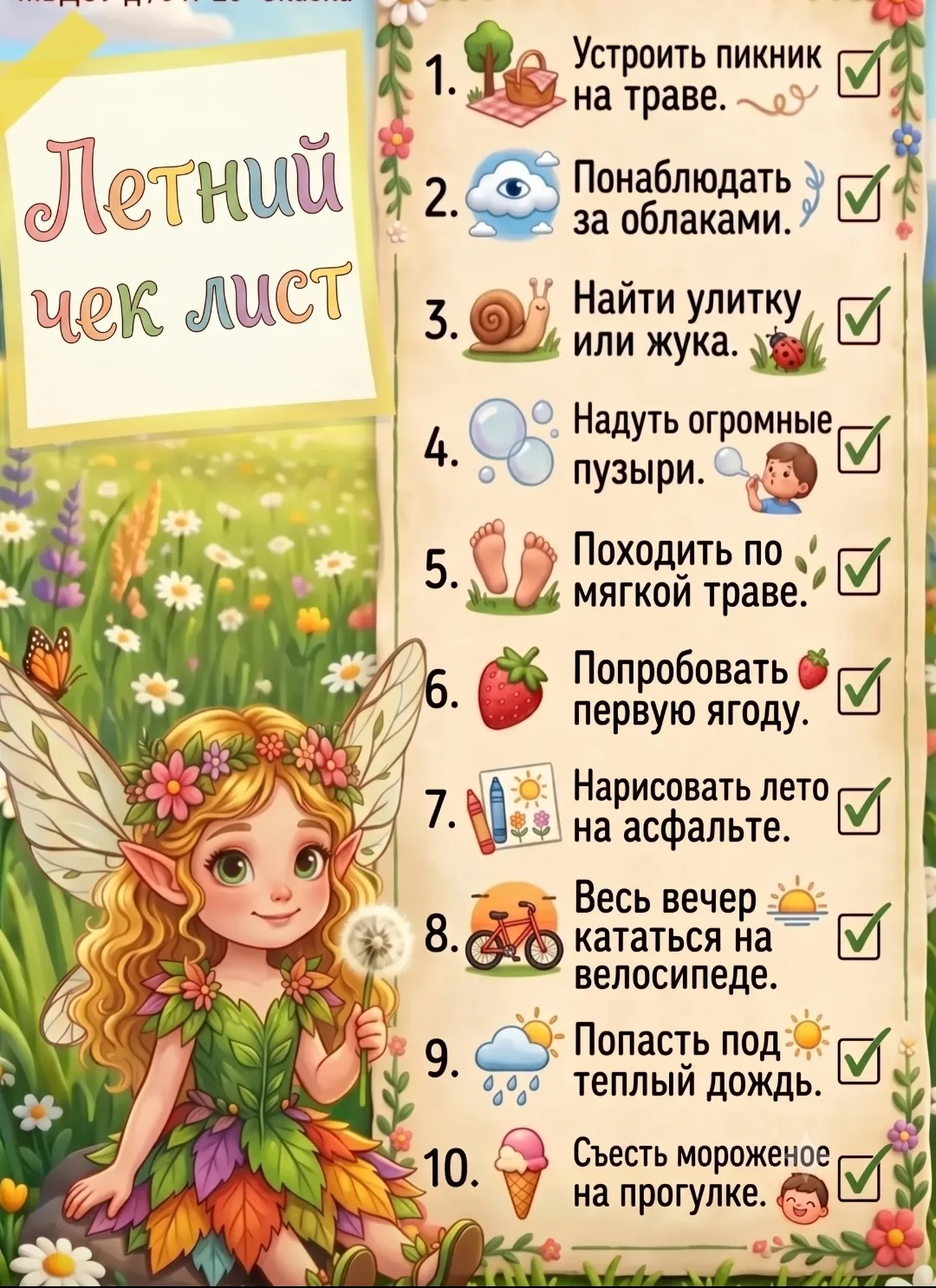 🌞 Лето — время маленьких чудес! 🌞

Друзья, мы уверены: самые яркие воспоминания детства рождаются 