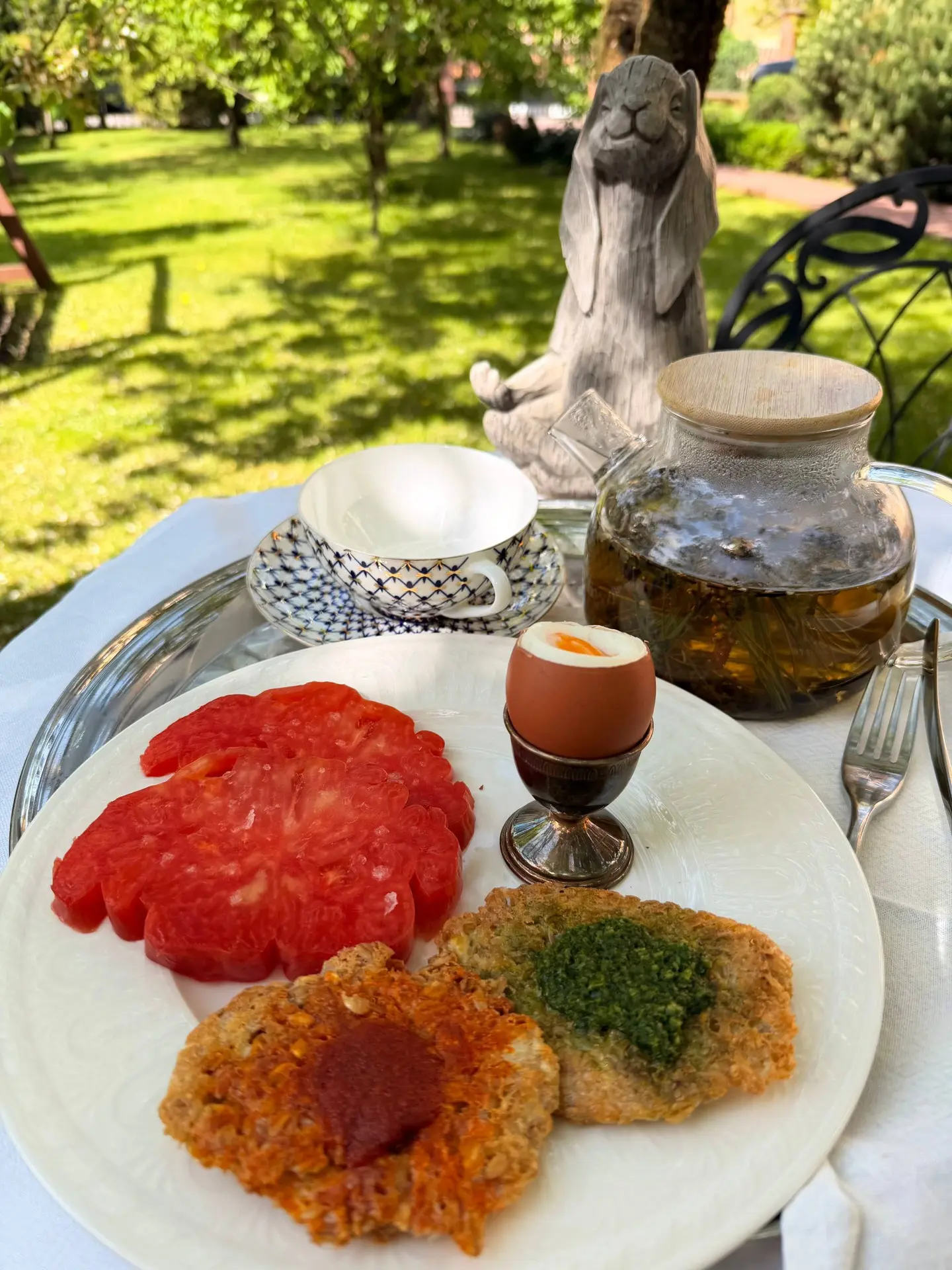 Жареная овсянка 🍅🌿
