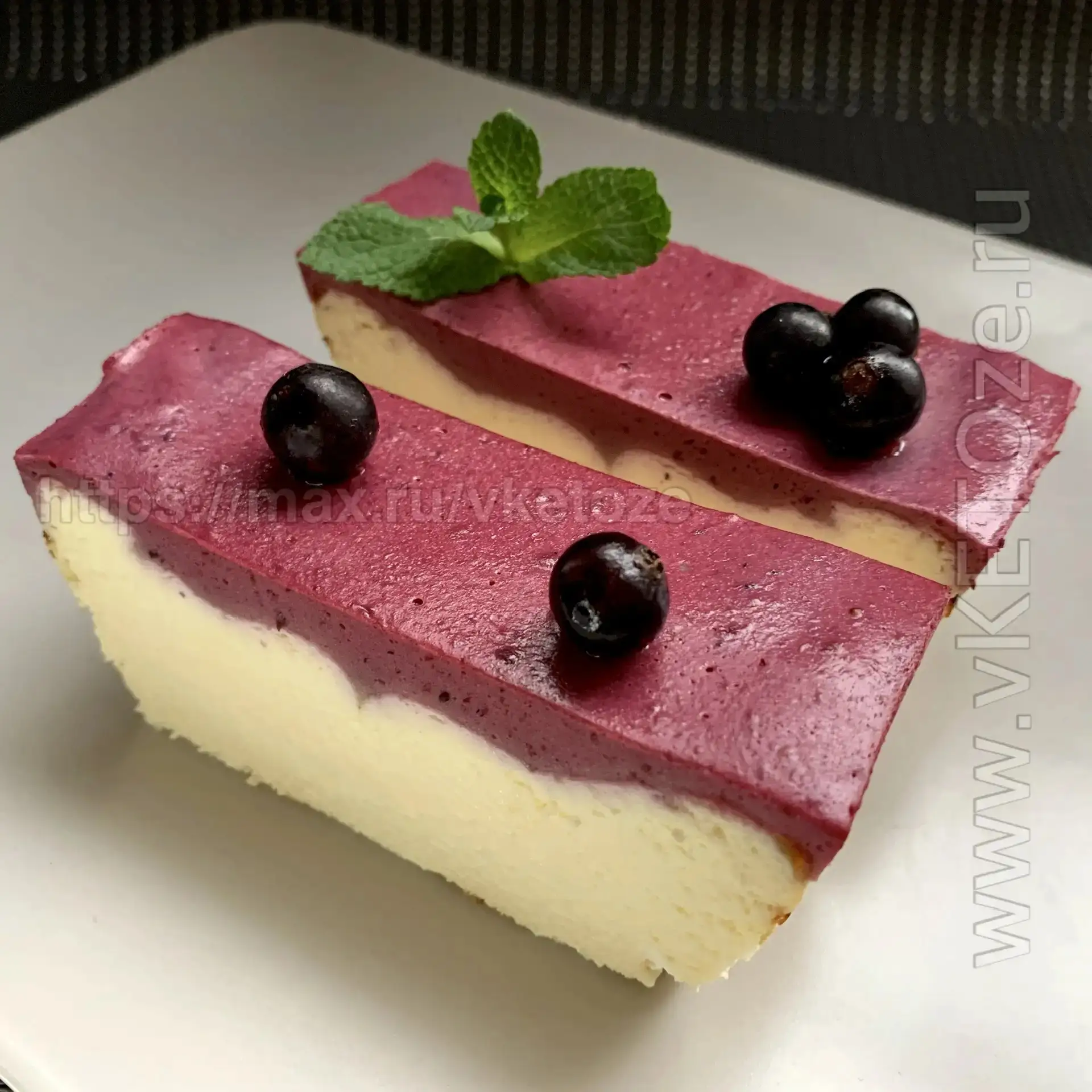 Чизкейк с курдом из черной смородины (КЕТО-рецепт)  Сырный слой: 🔸Яйца - 3шт 🔸Сливочный сыр (он же с
