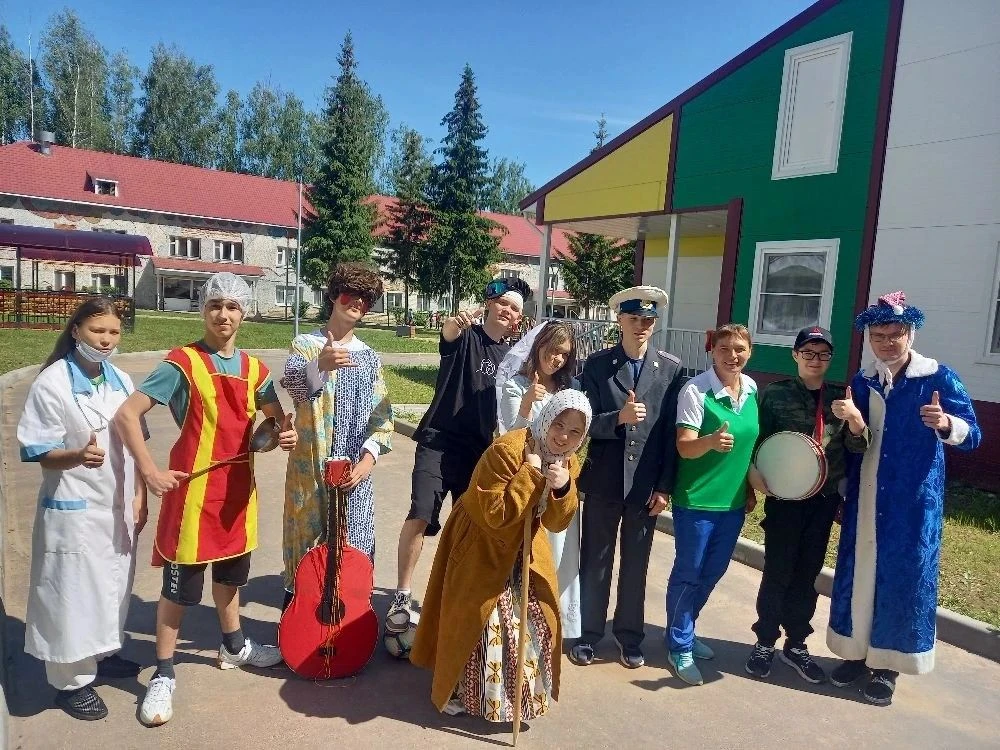 В Республиканском детском санатории "Лесная сказка" прошло весёлое, интересное, любимое мероприятие 