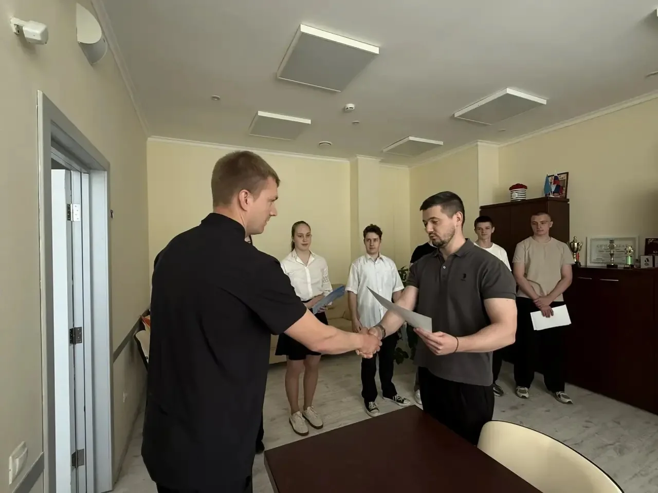 🎖️ ТОРЖЕСТВЕННОЕ НАГРАЖДЕНИЕСПОРТСМЕНОВ НАШЕЙ ШКОЛЫ 🎖️ ✨   Друзья! С радостью сообщаем, что сегодня 