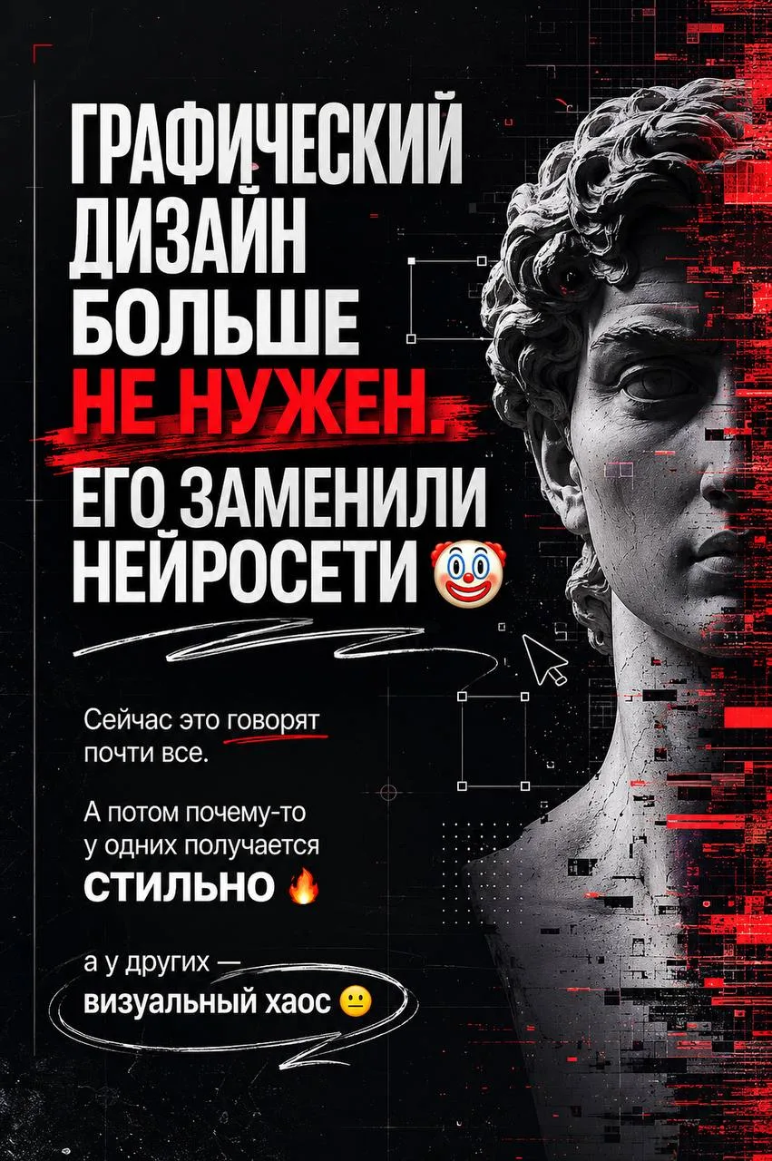 «ДИЗАЙН больше не нужен — есть же НЕЙРОСЕТИ 👀