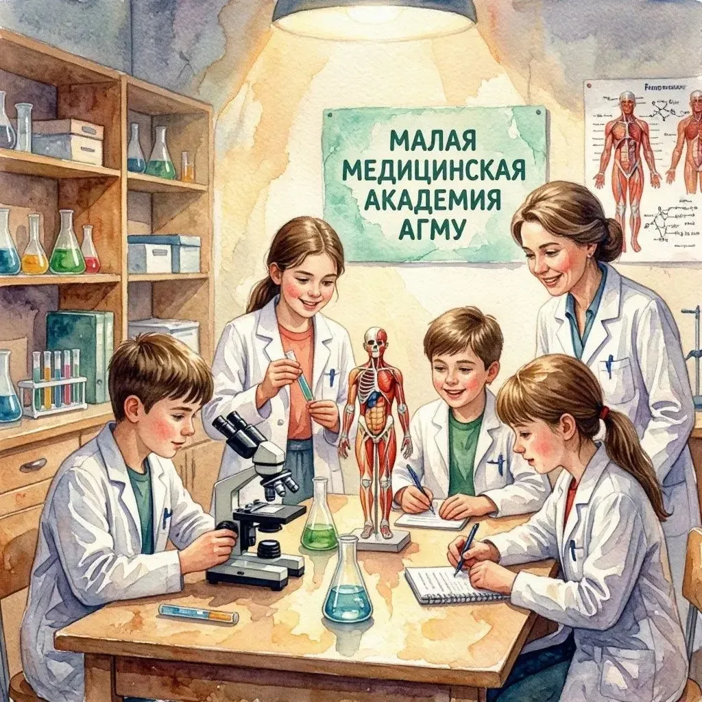 🎓 От школьной парты — к врачебному делу!