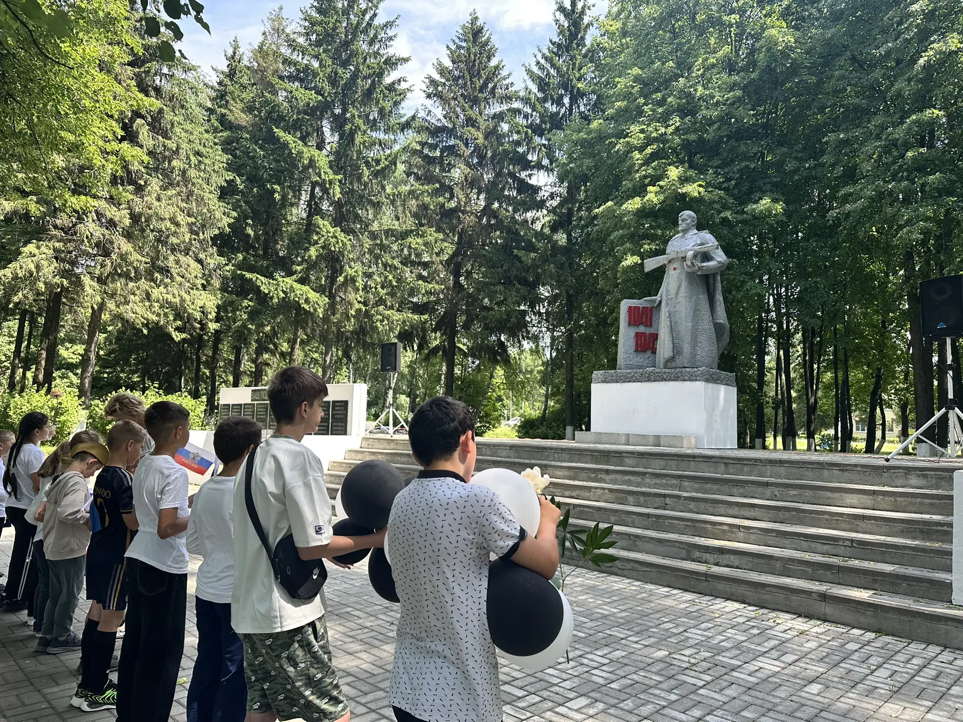 День памяти и скорби в летнем лагере МБОУ «Барабановская СОШ».