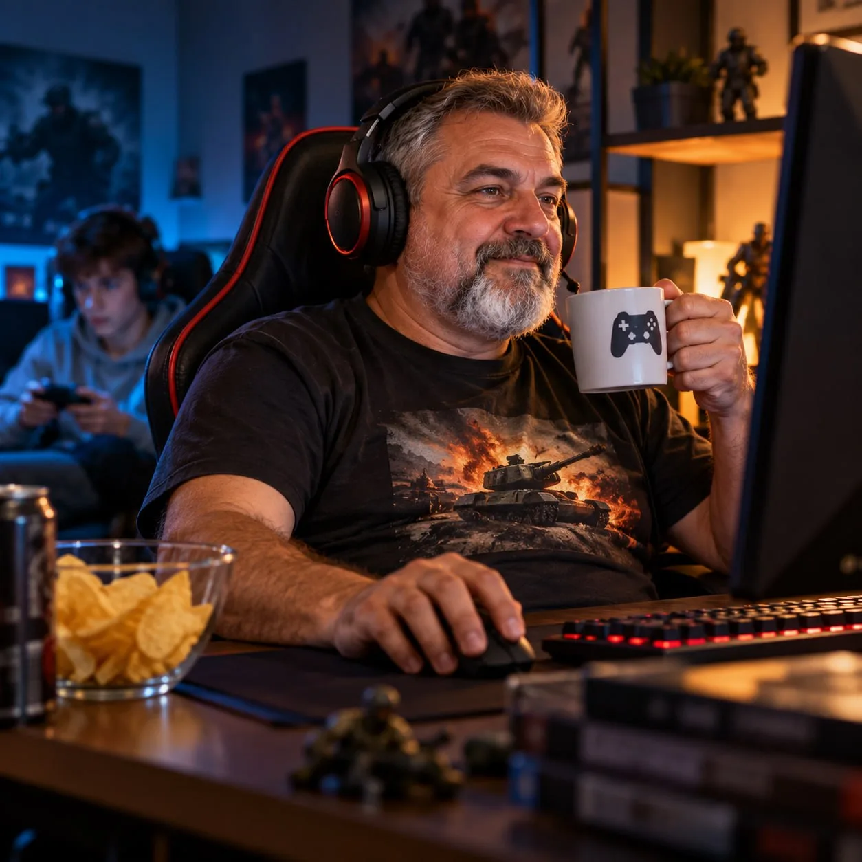 🤔 В России основная масса геймеров — мужчины 45+