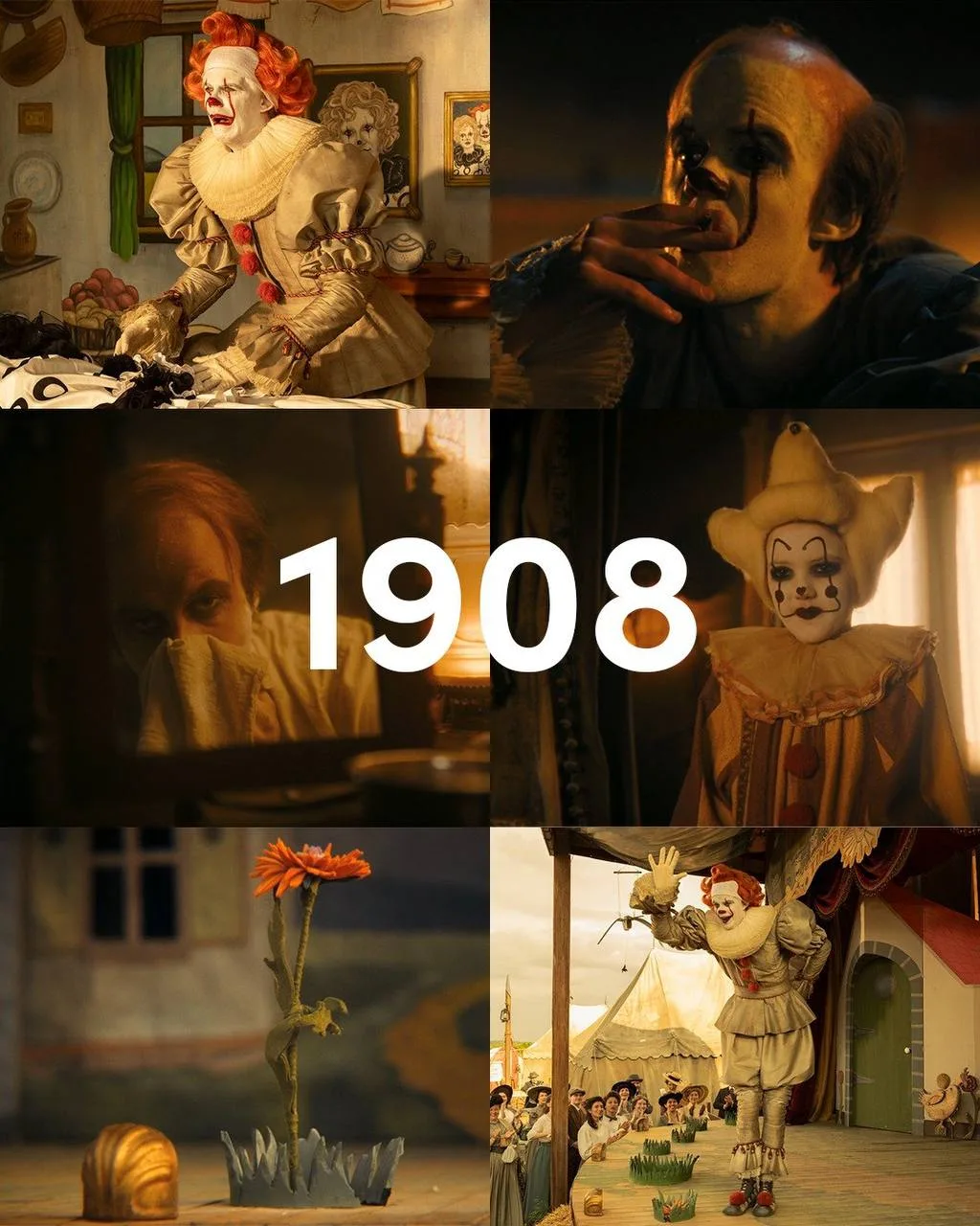 🤡 Таймлайн появления Пеннивайза во вселенной фильмов и сериала «Оно» в разные эпохи, к...