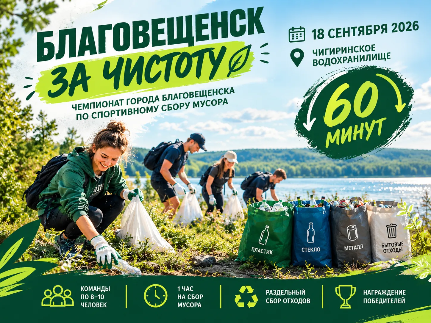 🏆🌿Готовы к самому экологичному челленджу этой осени?