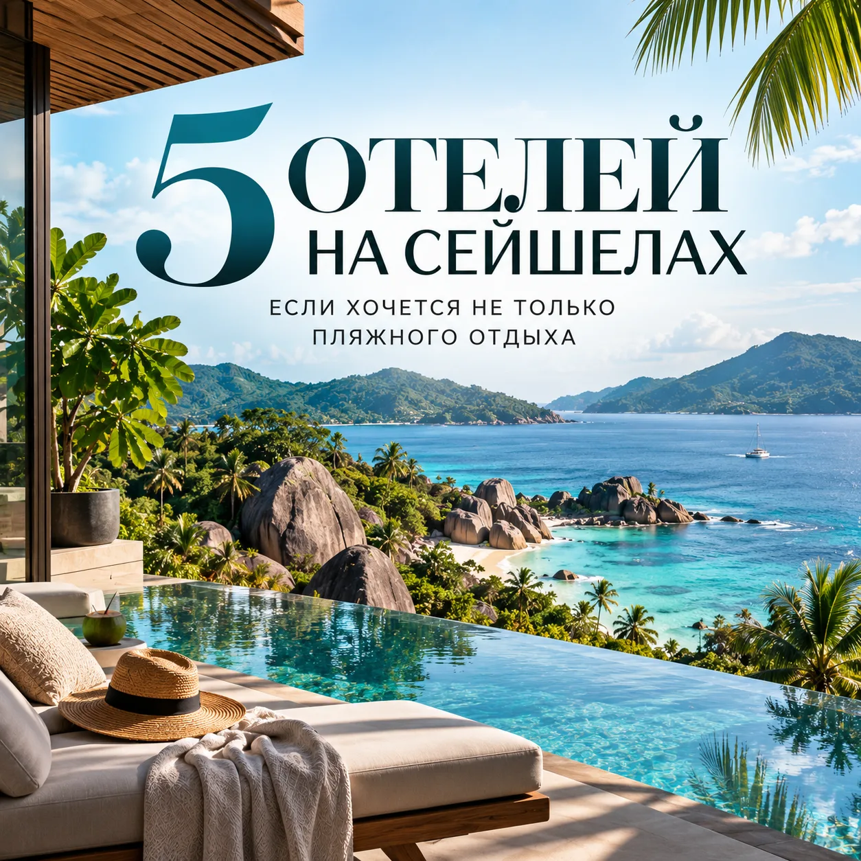 5 отелей на Сейшелах, если хочется не только пляжного отдыха 🌴