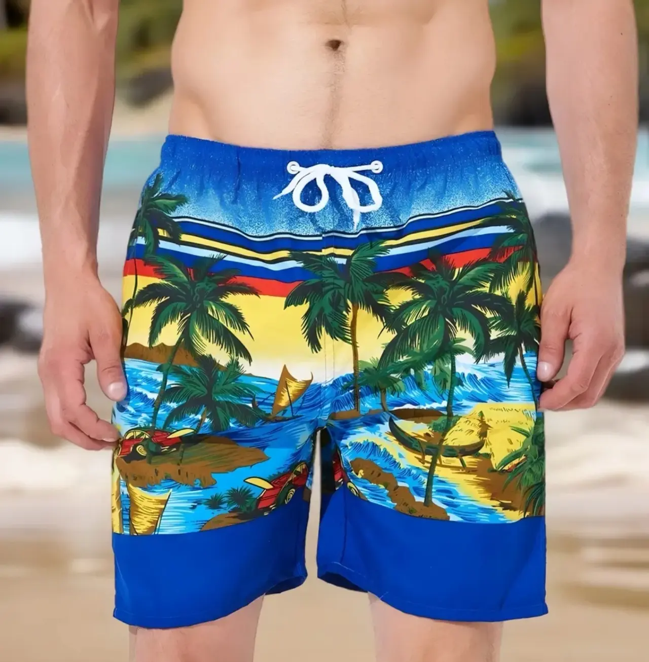 🛒 Плавки шорты для купания пляжные H&V SWIMWEAR