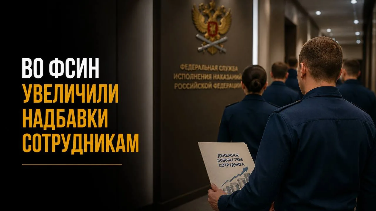 Во ФСИН сообщили об увеличении надбавок сотрудникам

Директор ФСИН России Аркадий Гостев сообщил об 