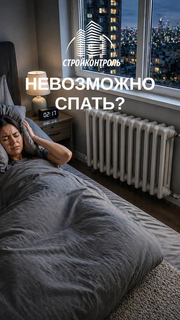 Стояк гудит.