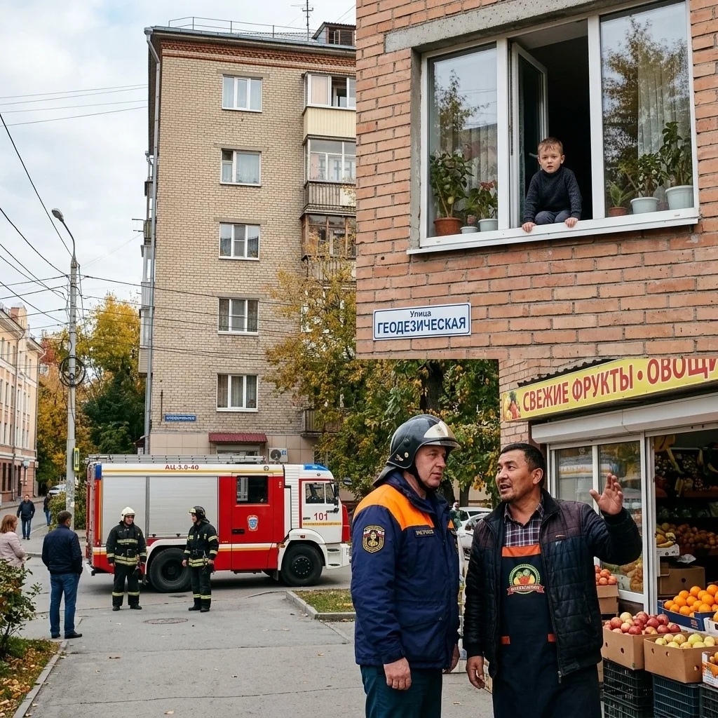 Продавец фруктов помог успокоить ребёнка в Новосибирске