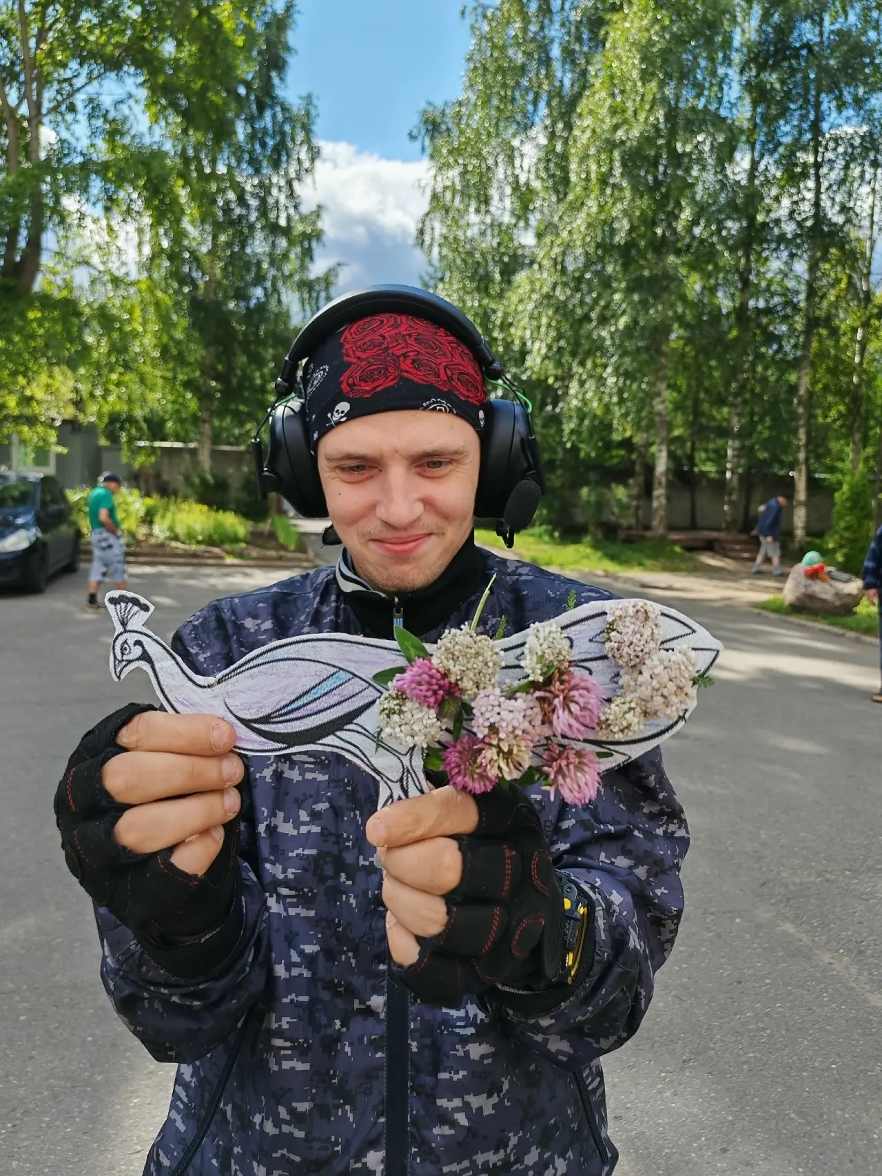 ✨ Уличная мастерская: создаем Павлина! 🦚