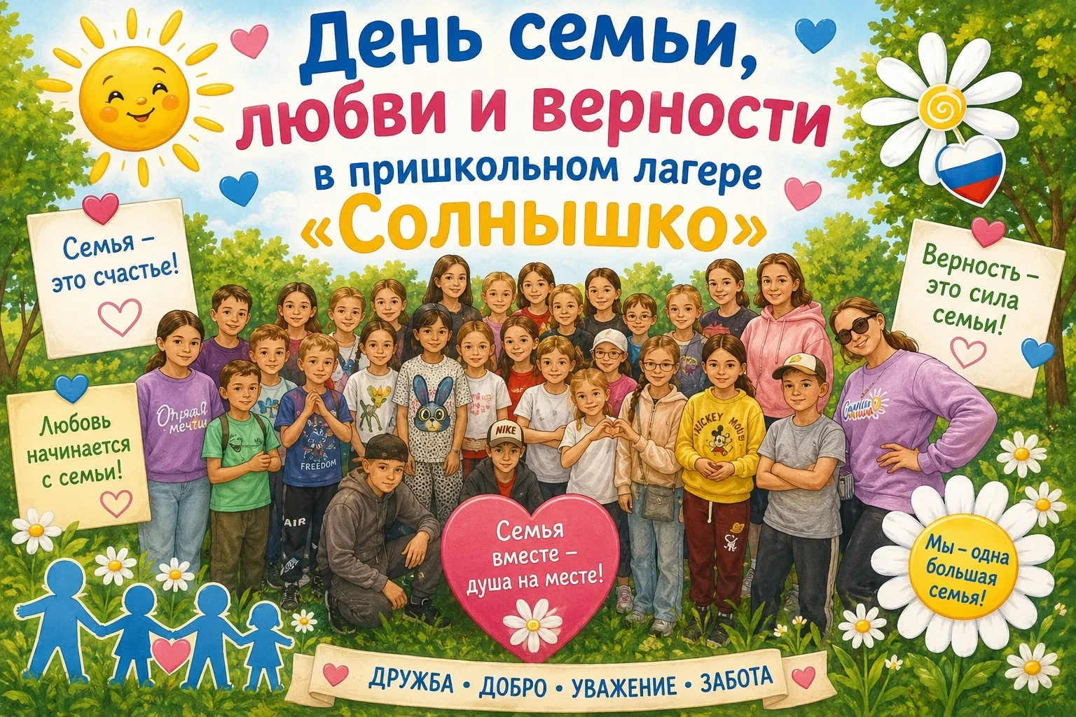 💐 С Днём семьи, любви и верности! 💐

Уважаемые педагоги, родители и ученики МБОУ «СОШ № 4 им. В.Н.