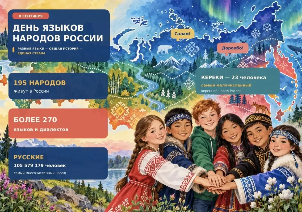 8 сентября в 4 классе «З» провели День языков народов России ☺️