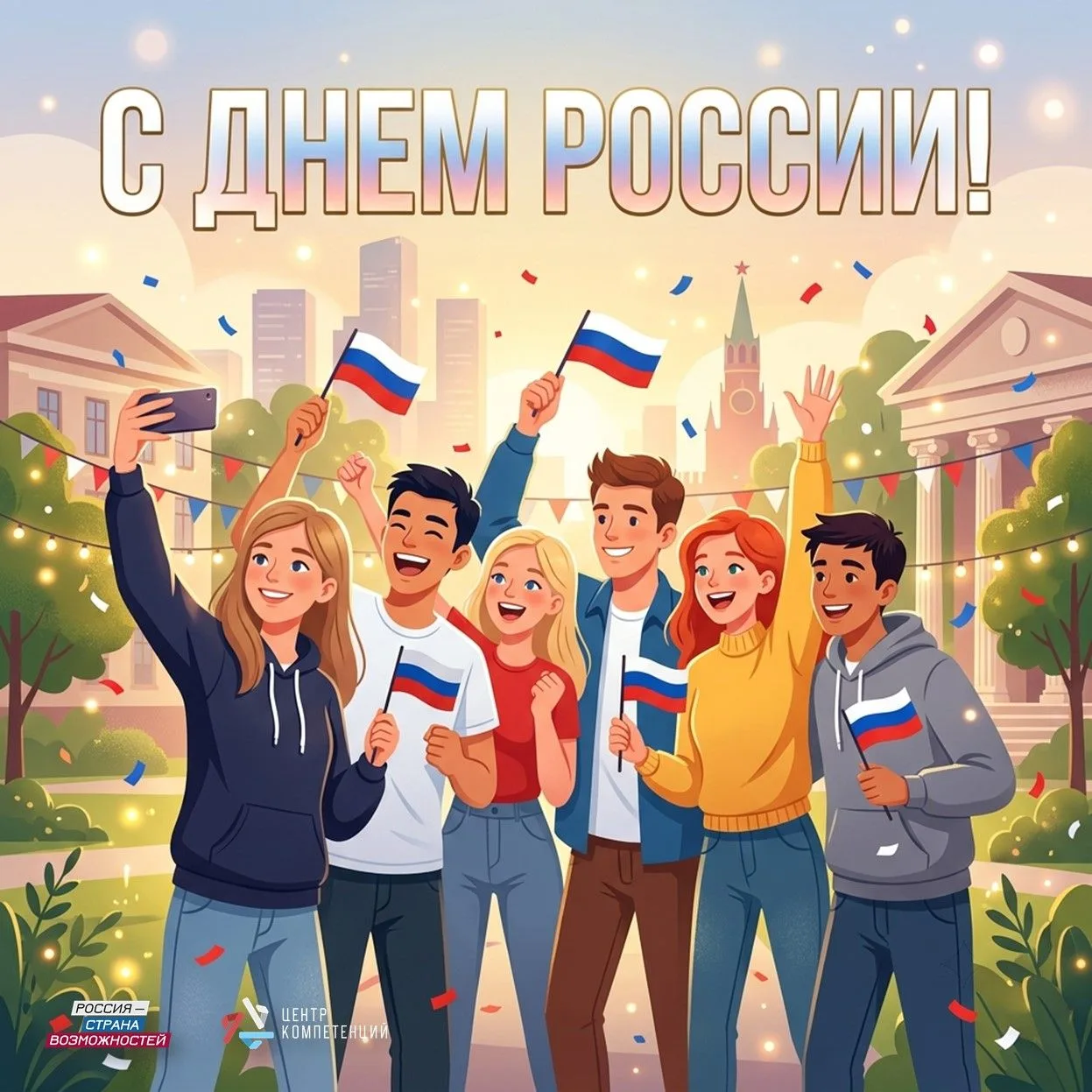 С Днем России, друзья! 🇷🇺

Любовь к стране у каждого своя. Для кого-то это близкие и друзья, для к