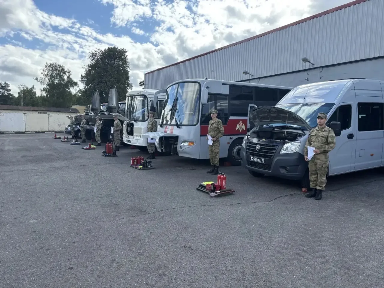 🛠 В войсковой части 3187 в рамках парко‑хозяйственного дня прошёл смотр и обслуживание...