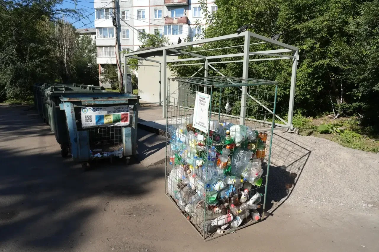 В этом году в Советском районе благоустроят 40 площадок для сбора ТКО👍