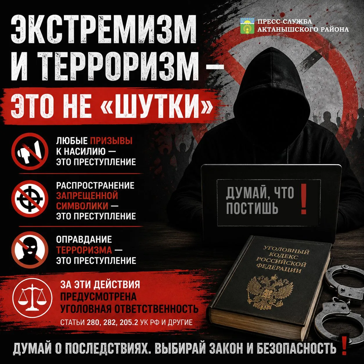 В современном мире важно уметь распознавать угрозы и понимать последствия своих действи...