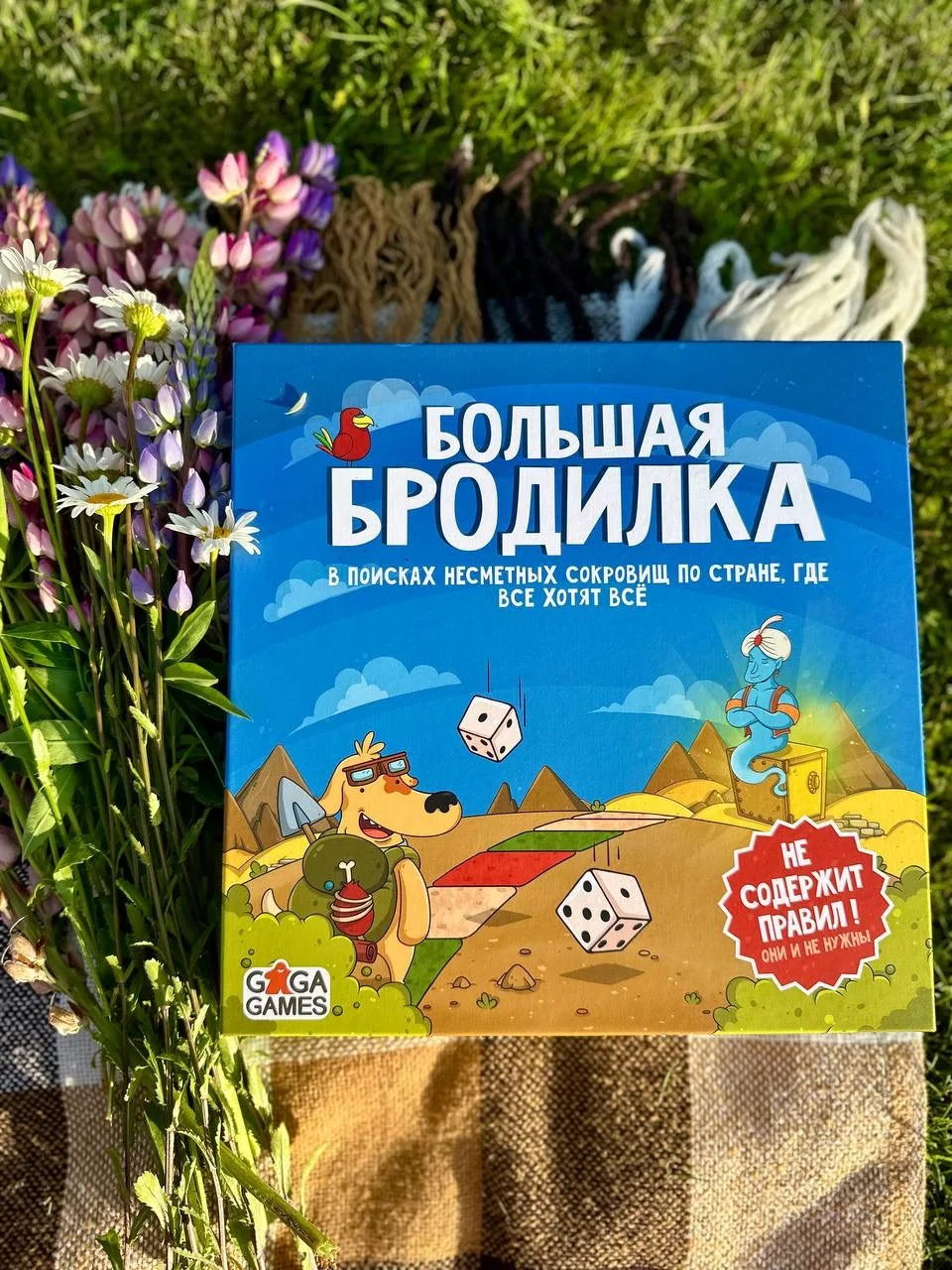 Даже если ваши дети не интересуются настольными играми, она вам всё равно нужна: