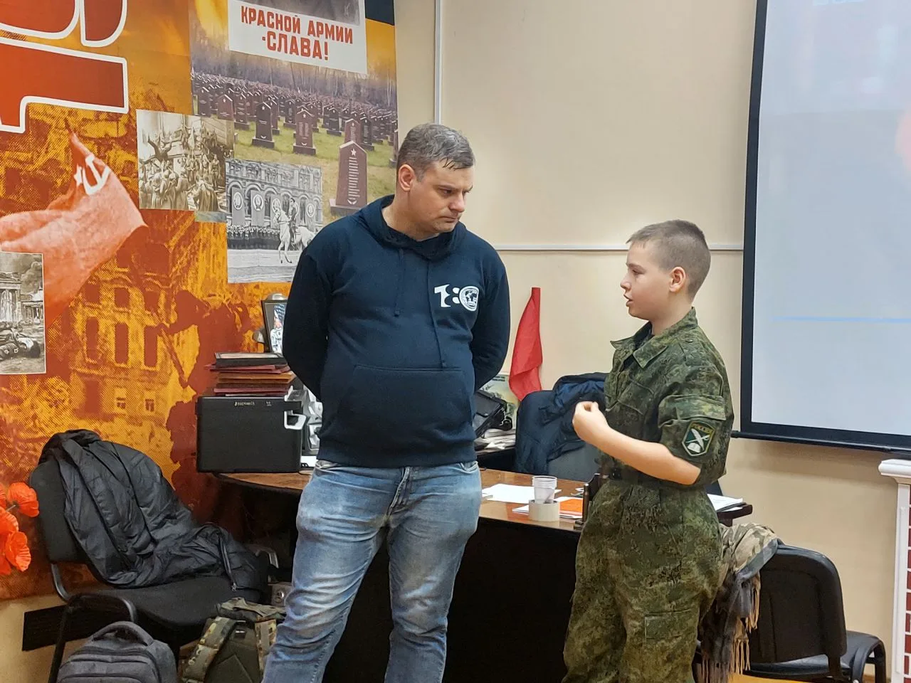 ЗНАКОМСТВО С ПОИСКОВЫМ ОТРЯДОМ «ПАРТИЗАН»  📢 В этом учебном году учащиеся нашей школы дважды встреча