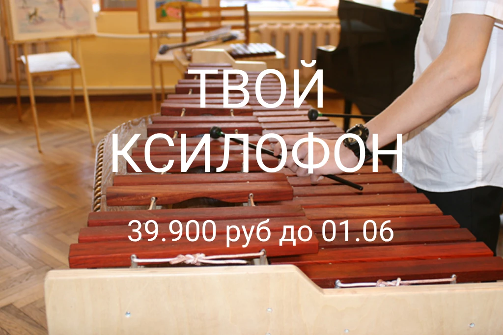 Ваш первый ксилофон — это на всю жизнь!
