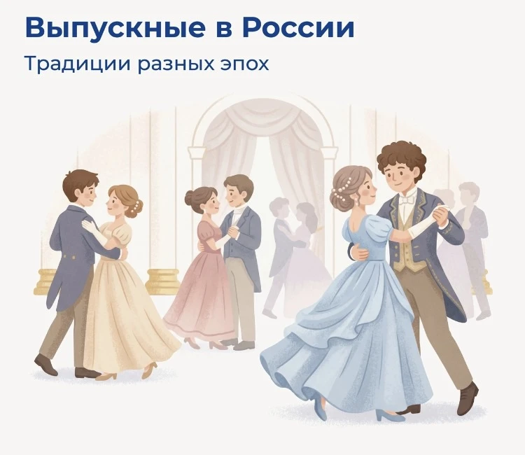 Скоро по всей стране начнётся пора выпускных. Откуда пошла эта традиция? И какими были ...