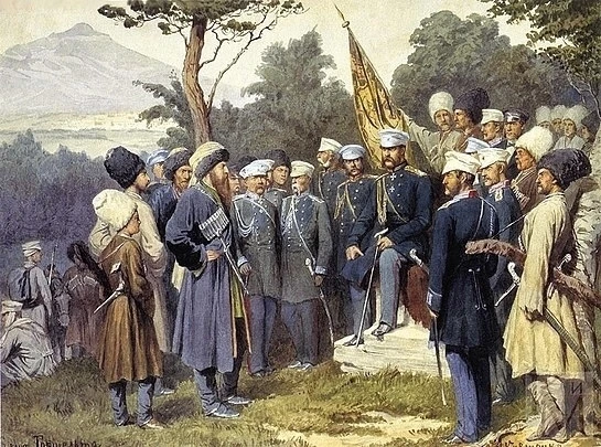 13 июня 1859 года окончательное присоединение Чечни к России в ходе Кавказской войны....