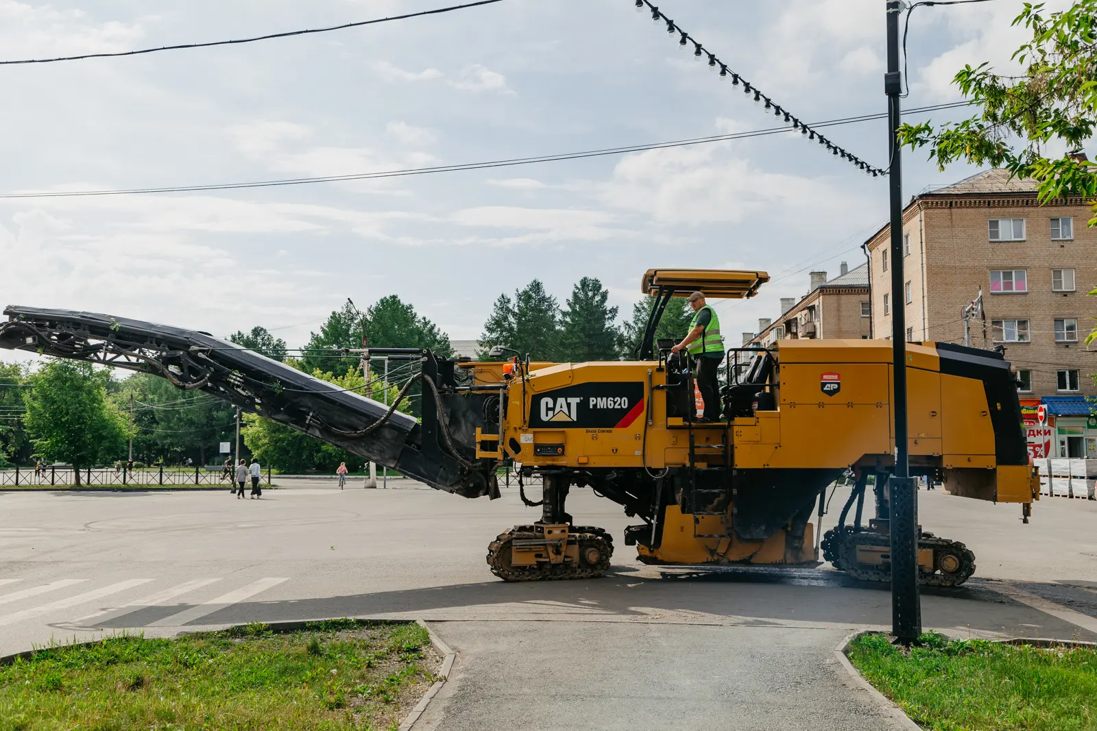⛔ В Коркино начался второй этап дорожного ремонта на улице Цвиллинга