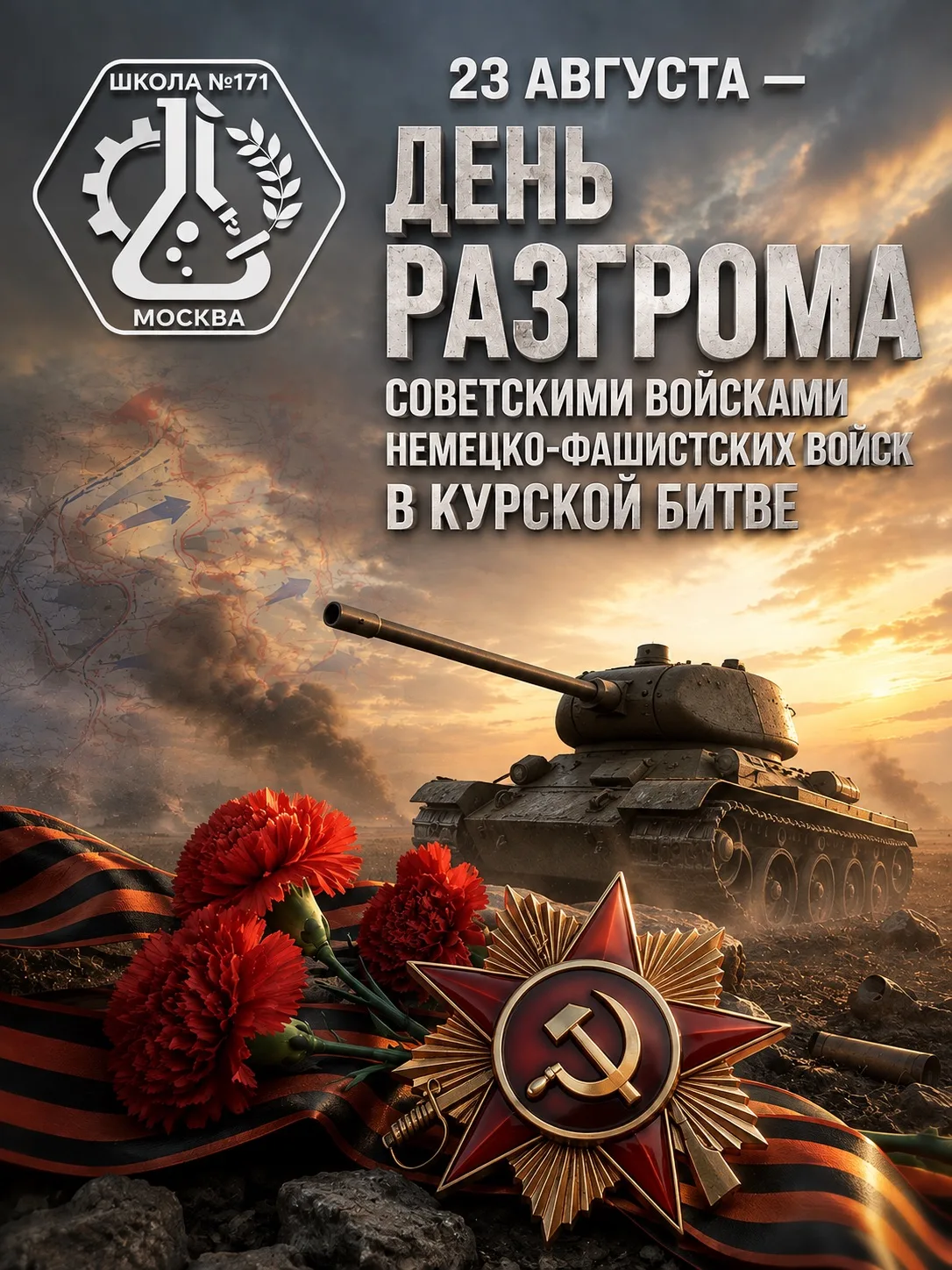 🇷🇺23 августа — День разгрома советскими войсками немецко‑фашистских войск в Курской б...