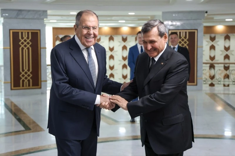 🇷🇺🇹🇲 Министр иностранных дел России С.В.Лавров провёл встречу с Заместителем Предсе...