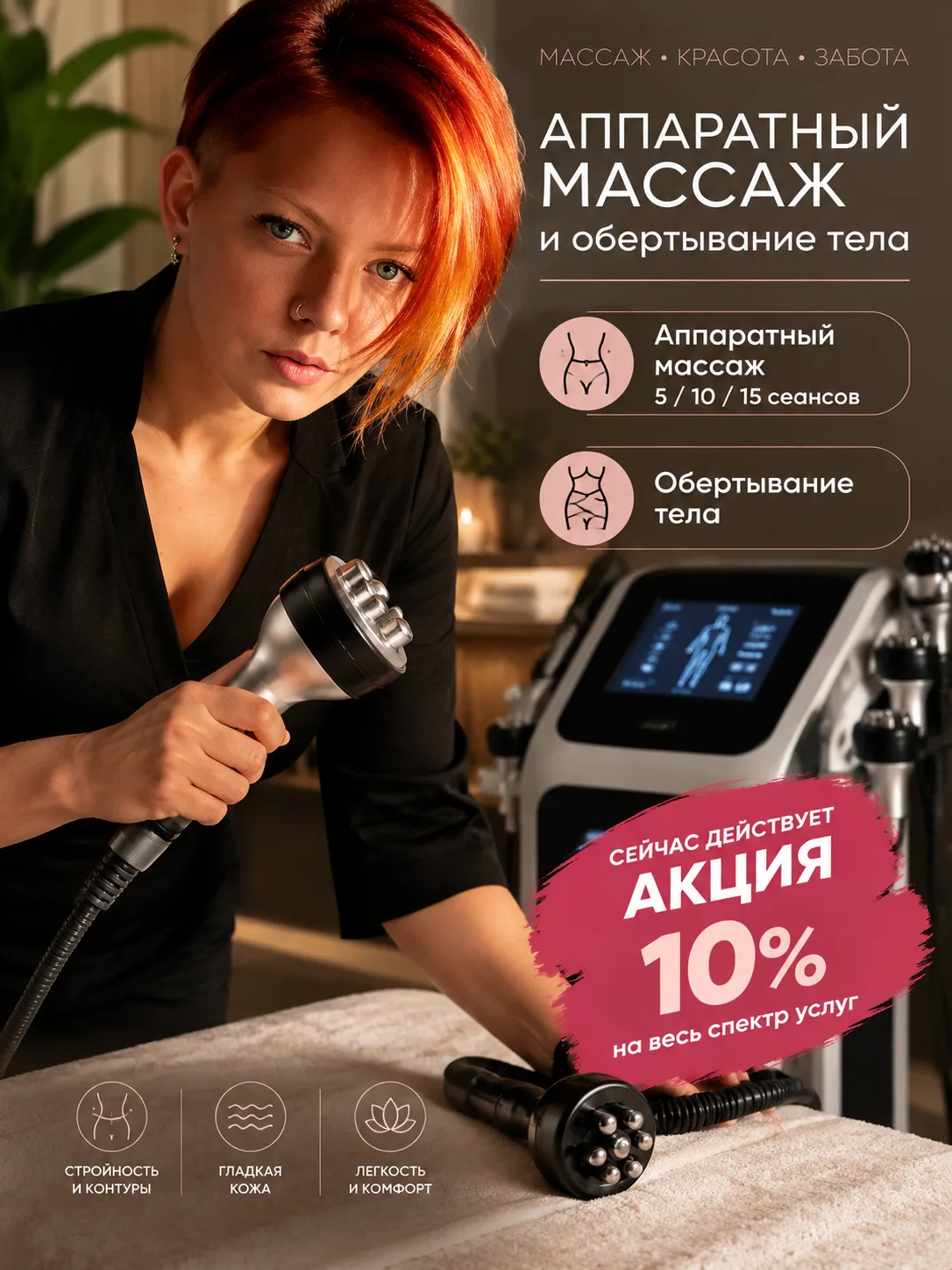 До конца сентября действует скидка 10% на комплексы и обертование 🍁🍂🧡🍁🍂