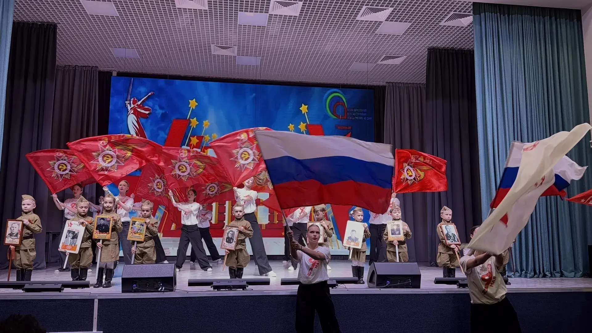 🎗 Фестиваль «Великой Победе посвящается» — финал районного «Марафона Победы»  ✨ 29 апреля корпус «Эн