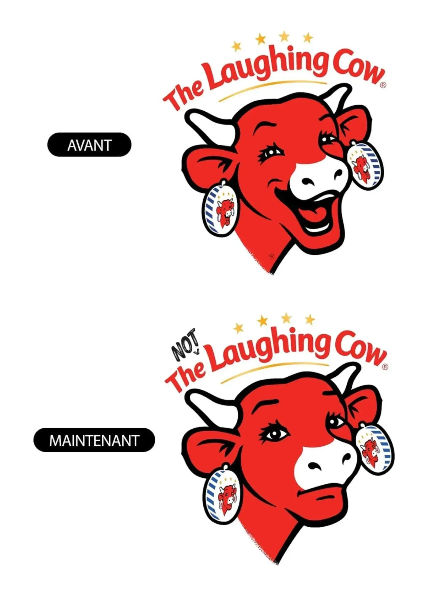 100 лет улыбки прервал 2026. The Laughing Cow (Смеющаяся корова) — бренд сыра, который ...