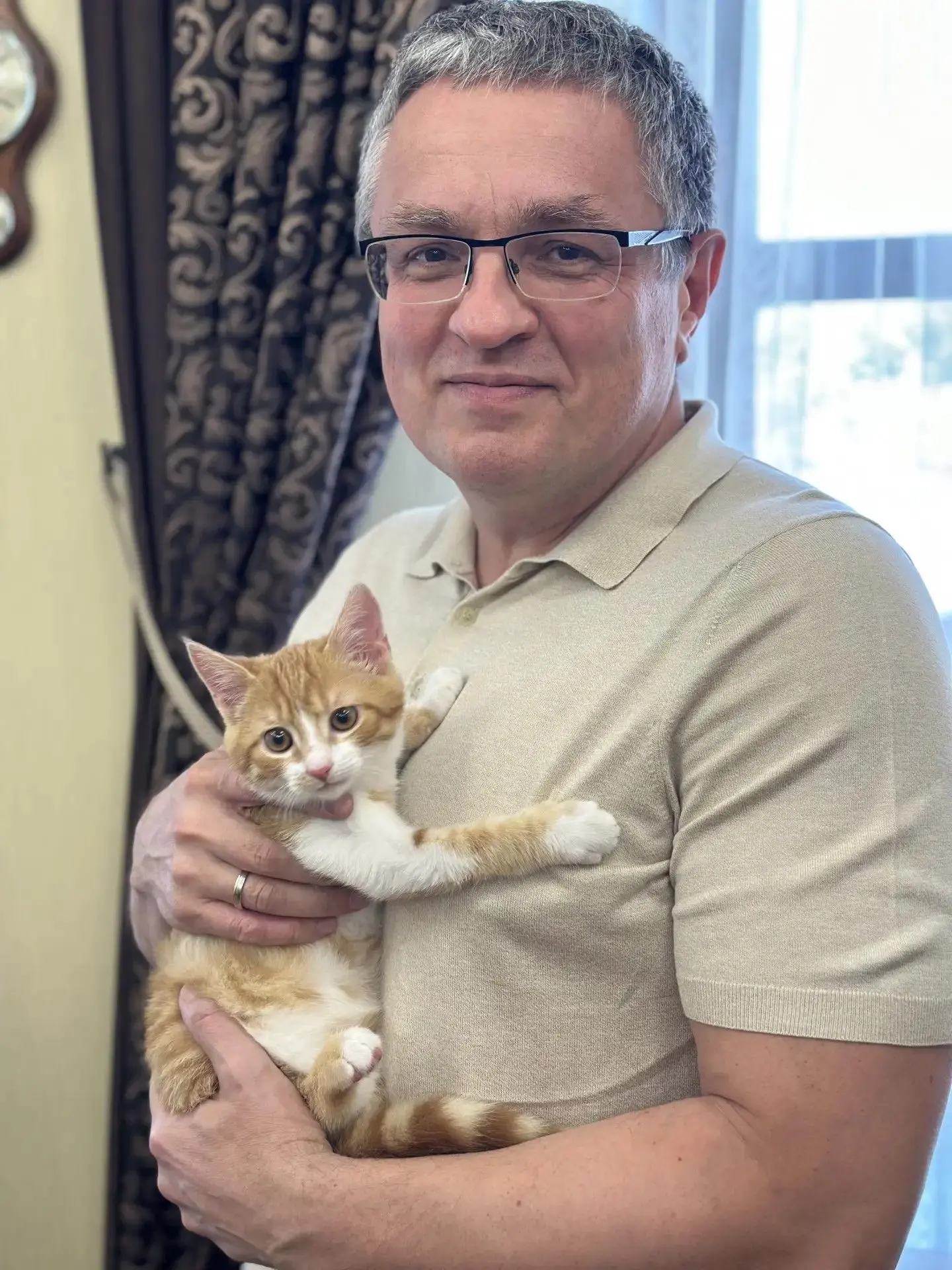 Котёнок обрёл дом!