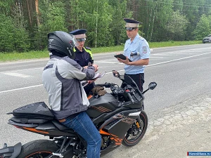 Операция "Мотоциклист" продолжается на дорогах Миасса