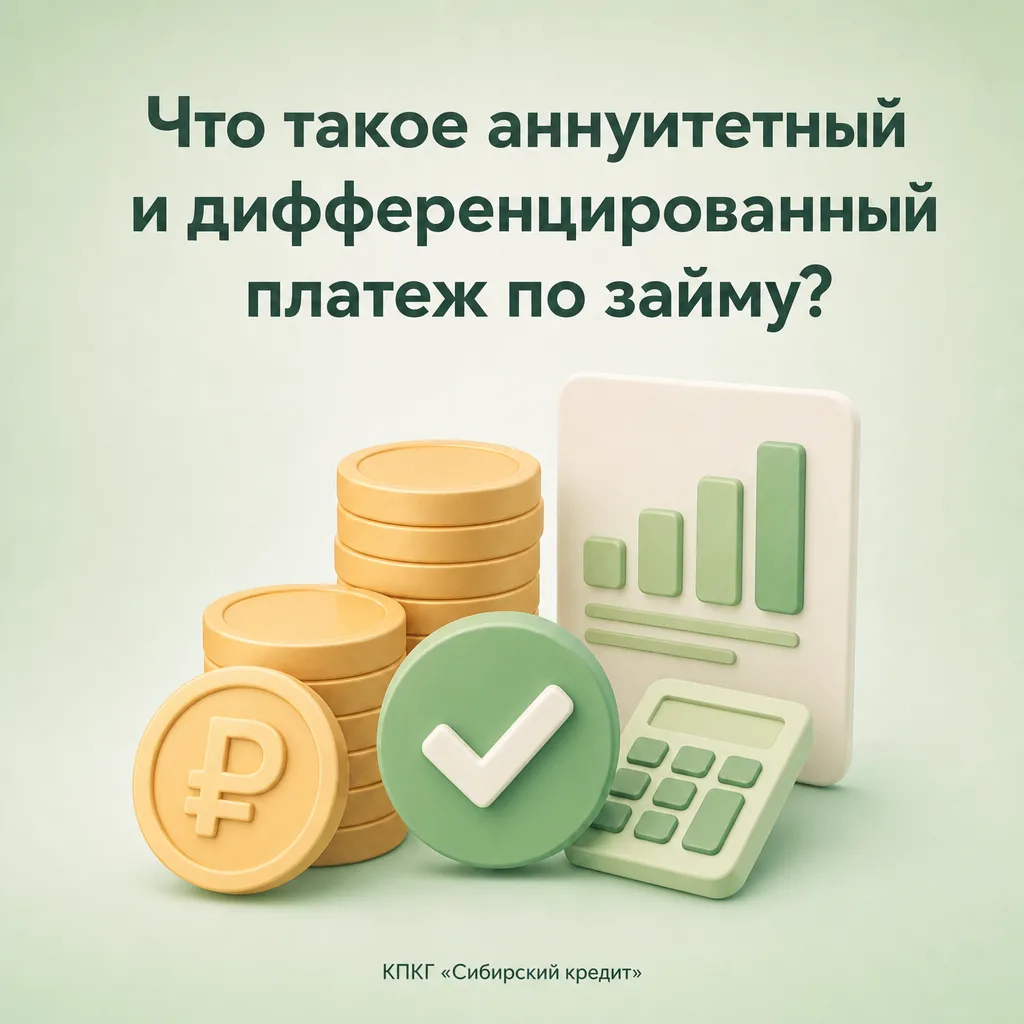 Аннуитетный или дифференцированный платёж: в чём разница? 💸