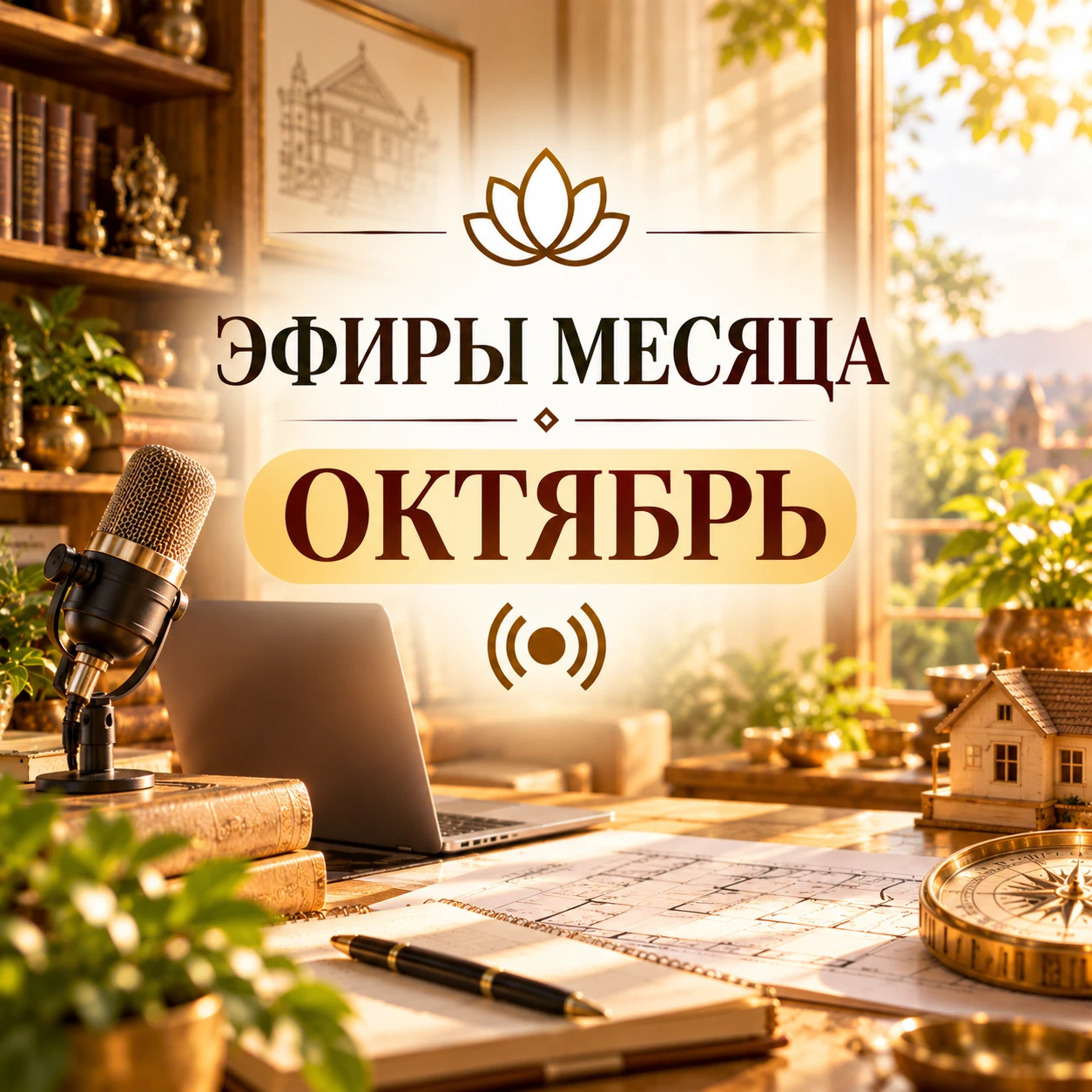 📅 ЭФИРЫ «ВАСТУ ПРО ДОМ» — ОКТЯБРЬ