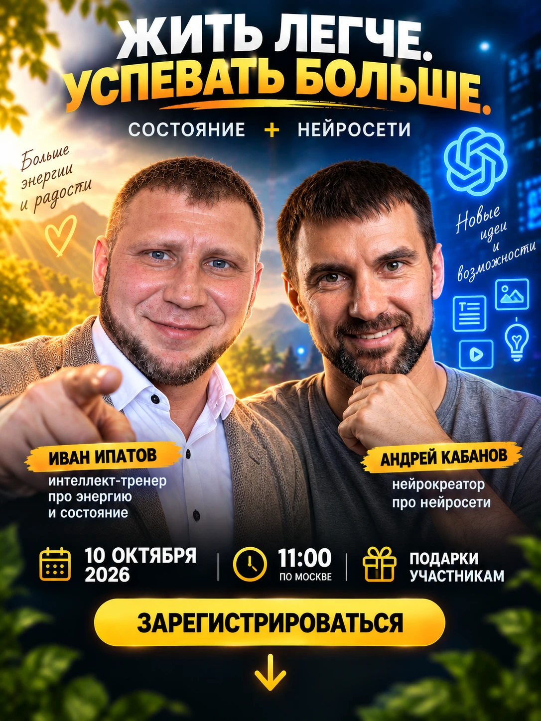 ⚡ ЖИТЬ ЛЕГЧЕ. УСПЕВАТЬ БОЛЬШЕ.