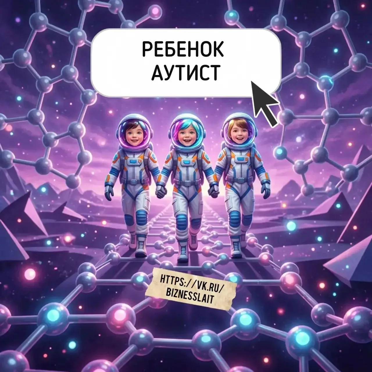 🧒 Дети с РАС и Фуллерены. Молекулярный мост.