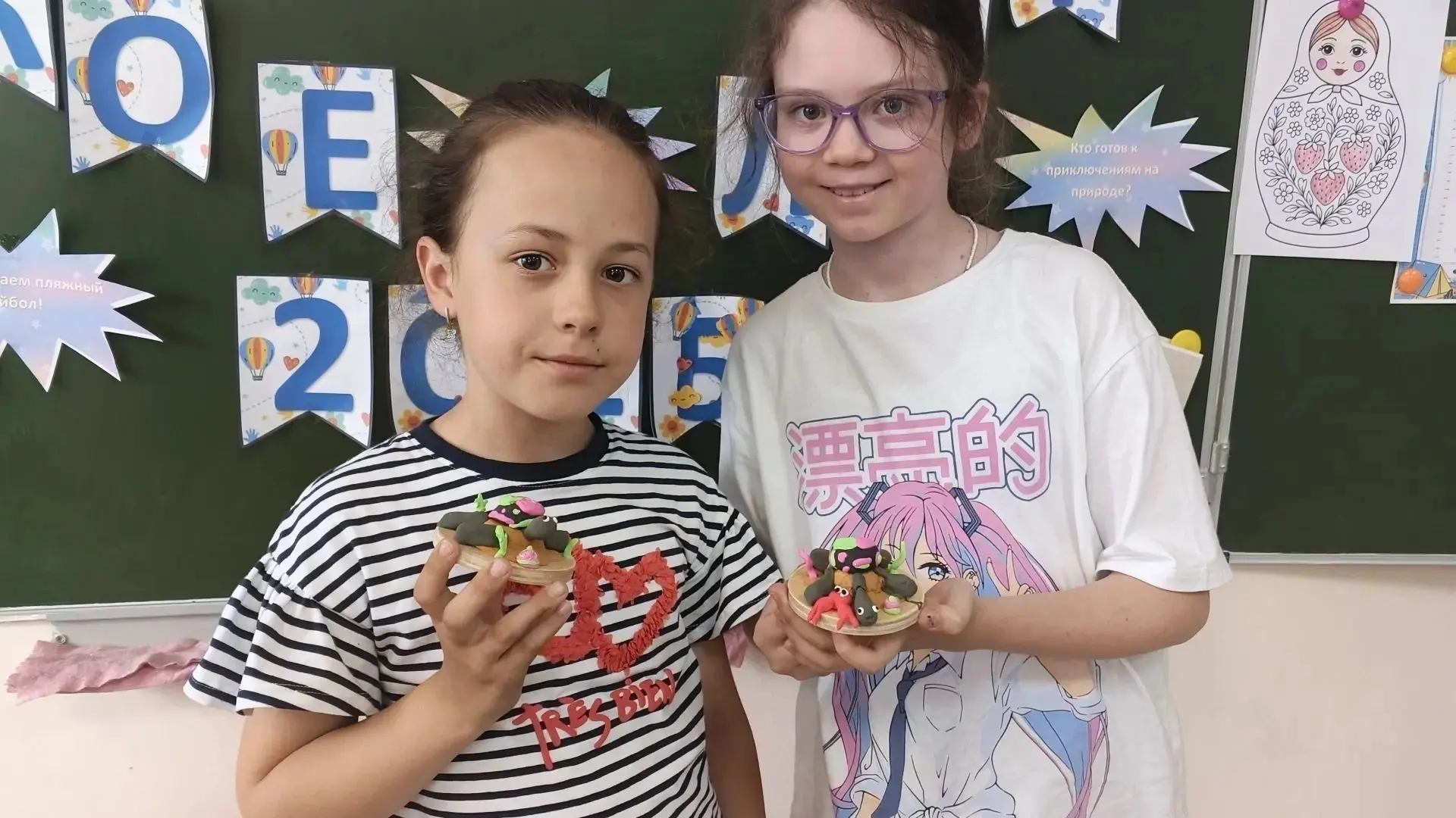 🌈Занятие по лепке из воздушного пластилина🌈