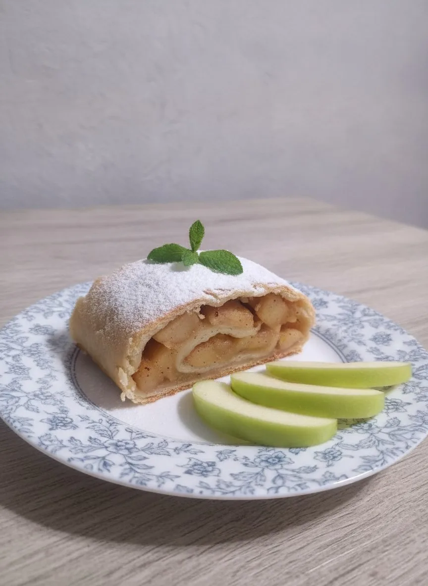 Вероника сегодня испекла яблочный рулет 🍏 Ей всего 14, она ребёнок с особенностями здо...