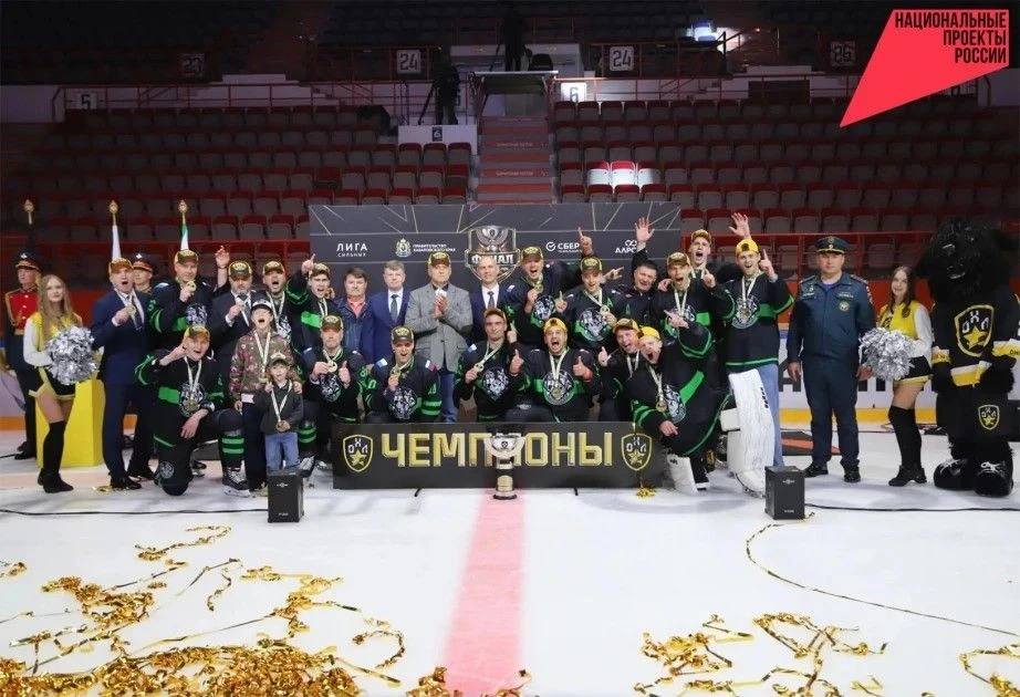 ✔️ Победителей регионального этапа Офицерской хоккейной лиги определили в Хабаровске
