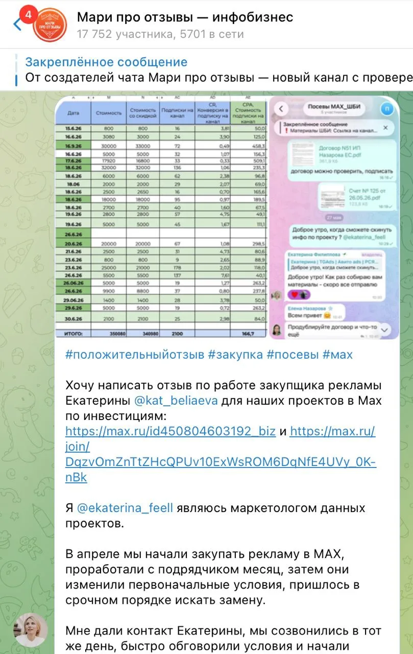 Медиа публикации