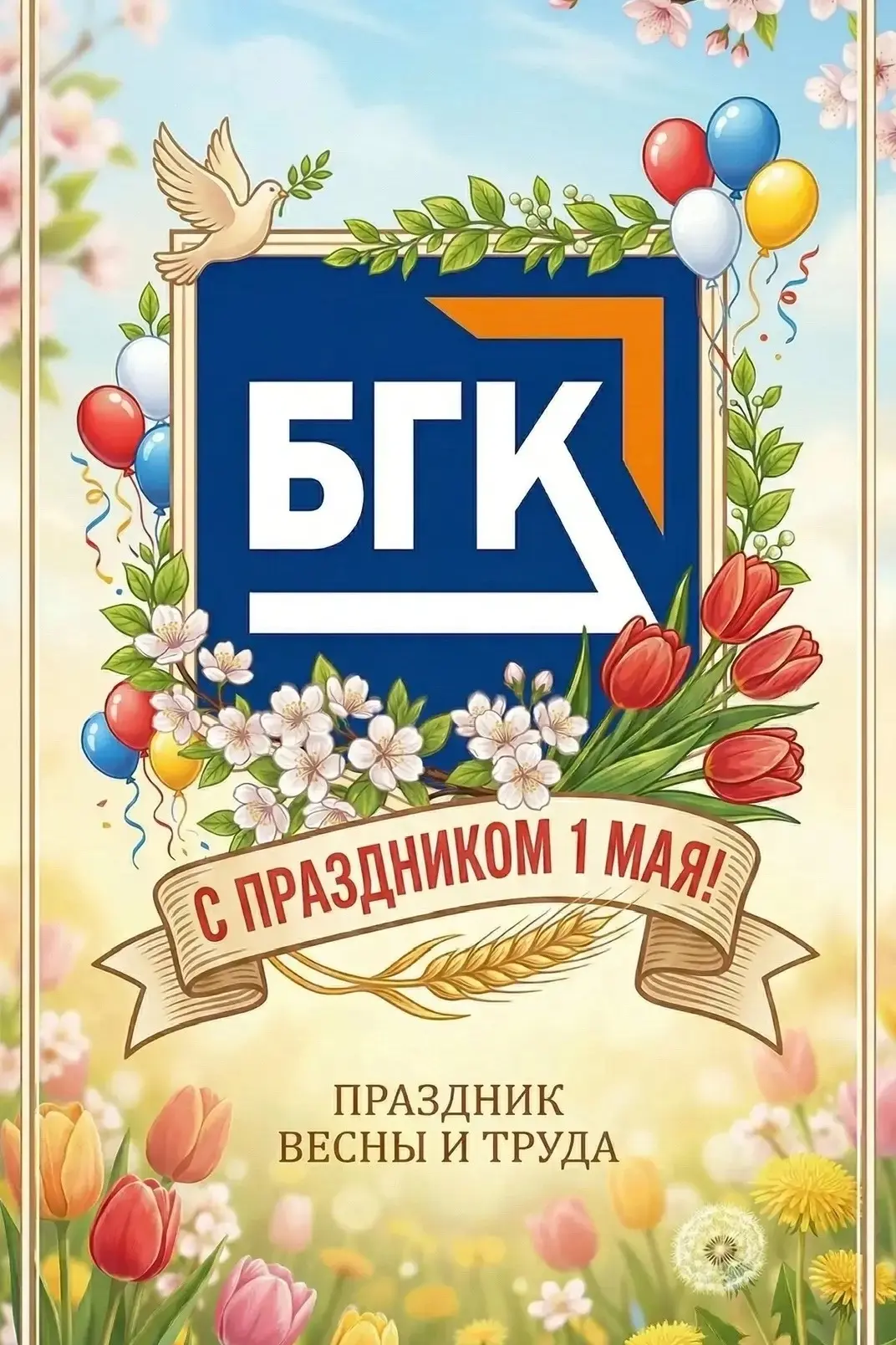 1 мая  🌷 С Праздником Весны и Труда! 🌷  🔉Дорогие студенты, преподаватели,сотрудники Бийского государ