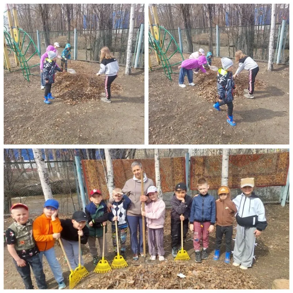 🌿 Эко-десант в деле: весело работаем и дружно отдыхаем!Наш экологический отряд дружно ...