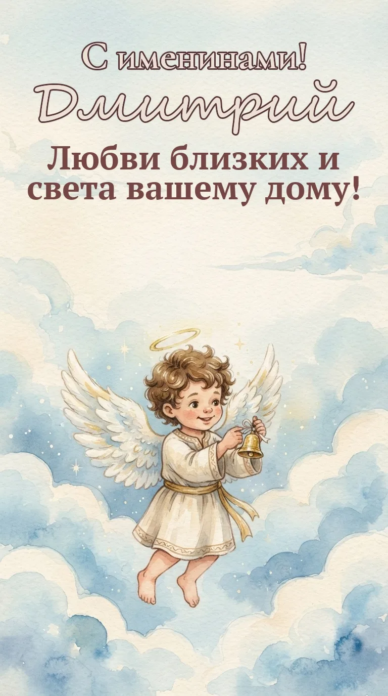 🕊️ 4 октября — с Днём ангела, Дмитрий!
