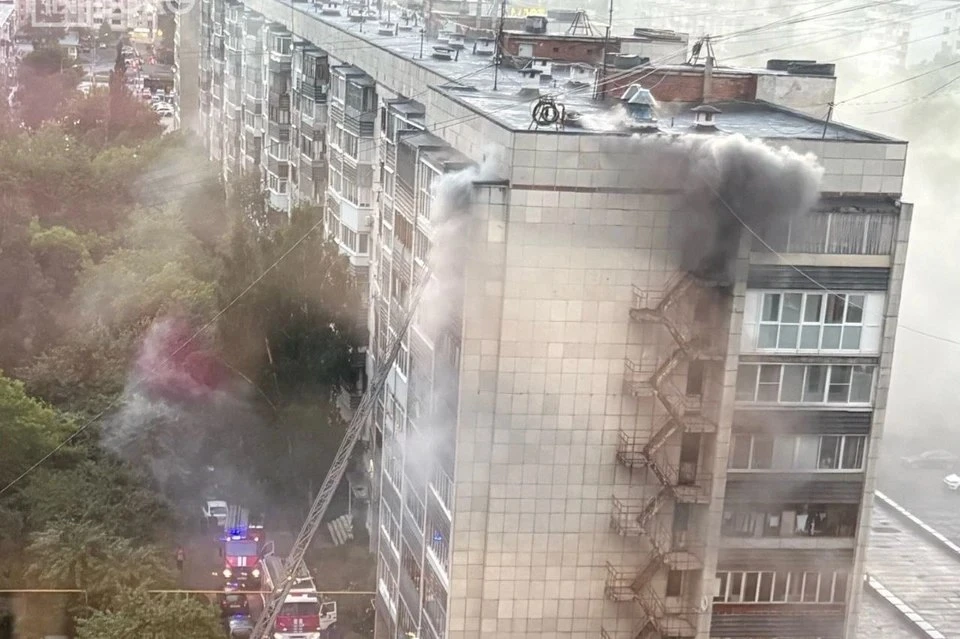 🔥 В Екатеринбурге загорелась квартира в девятиэтажном доме

Пожар произошел на улице Шаумяна, 93. Н