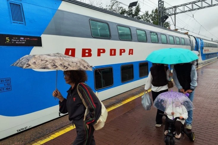 Корреспондент "РГ" побывал в новом двухэтажном скоростном шаттле "Петербург - Выборг". ...